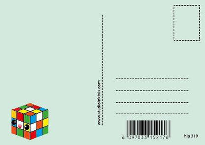 Postkaart I like you, even though you are impossible to figure out van Studio Inktvis, foto 2