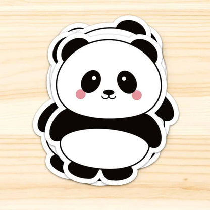 Sticker Panda van Studio Inktvis, foto 3