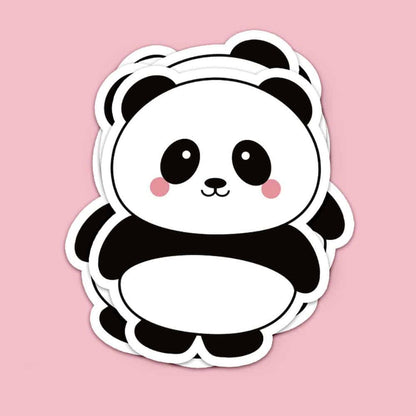 Sticker Panda van Studio Inktvis, foto 4