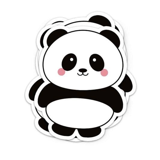 Sticker Panda van Studio Inktvis, een panda