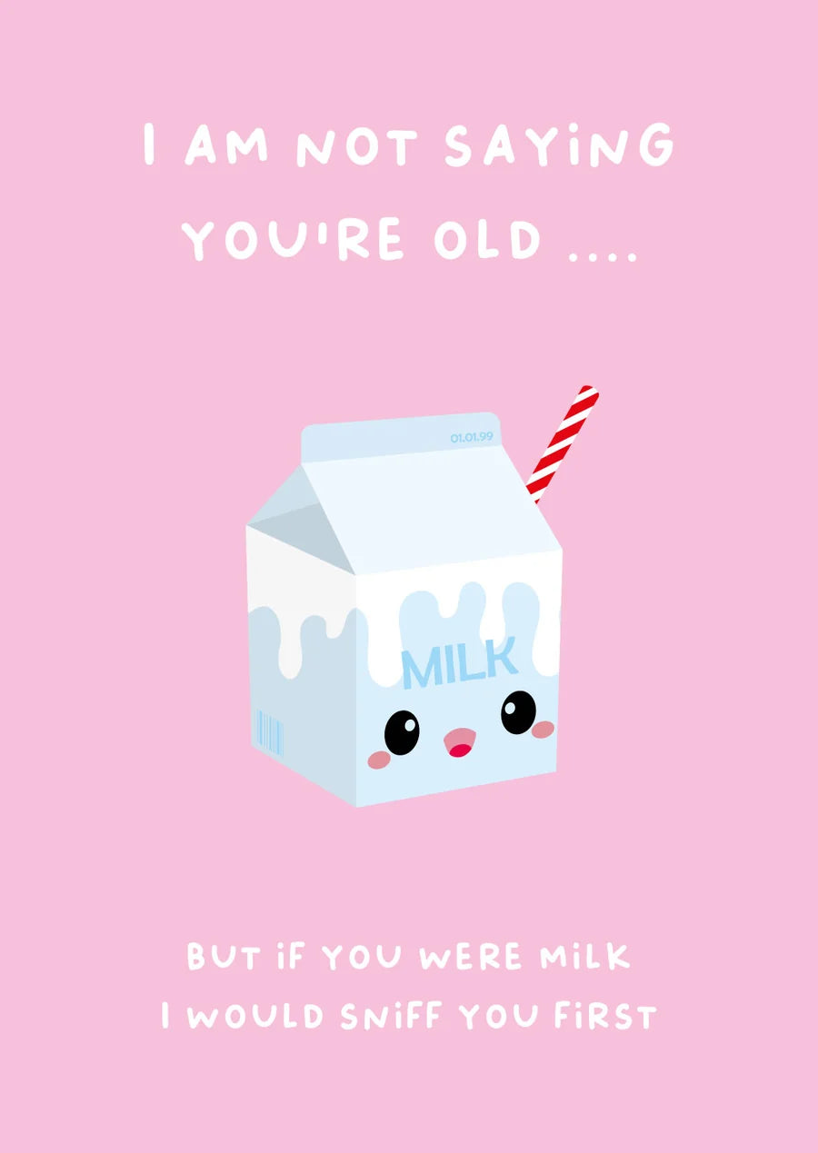 Postkaart I'm not saying you're old... Studio Inktvis